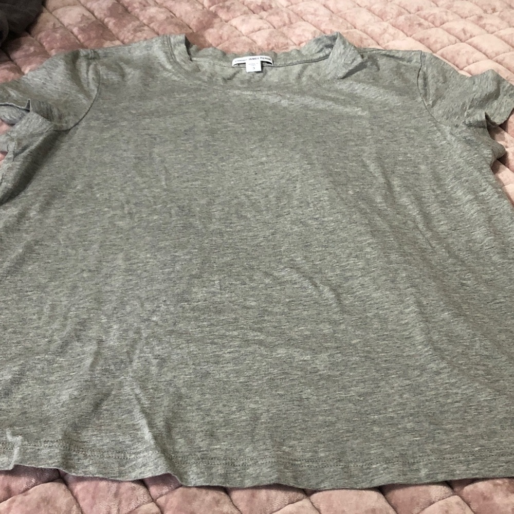 James perse gray tee